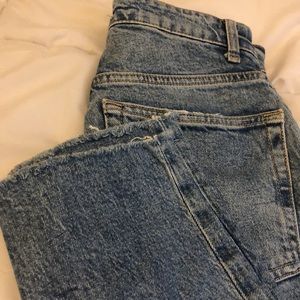 Zara High Rise Denim Jeans